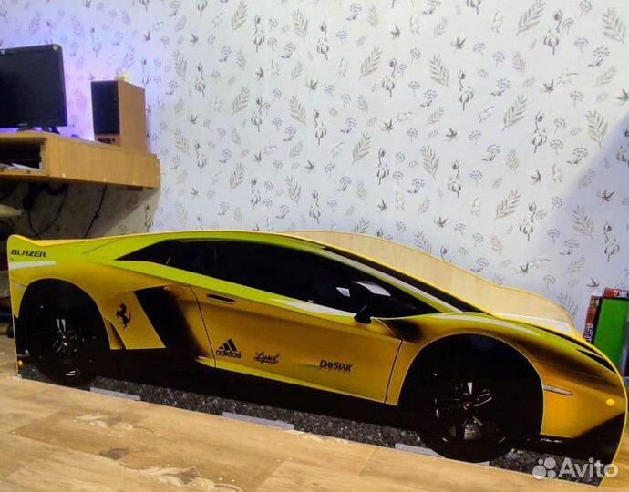 Детская кровать от 3 лет с матрасом бу