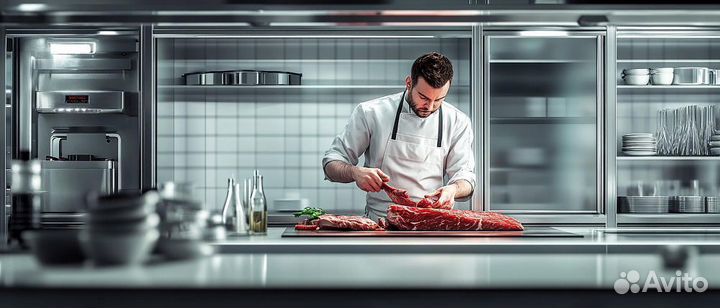 Мясник-повар, работа вахтой, Московская обл