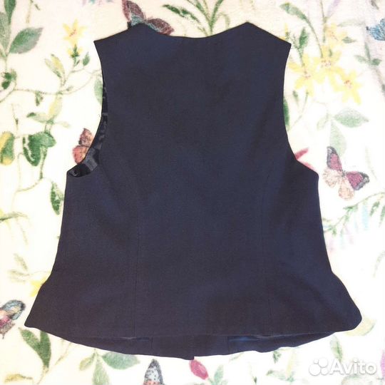 Жилетка школьная синяя 134