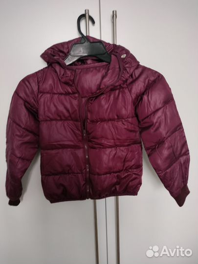 Куртка зимняя для девочки 110