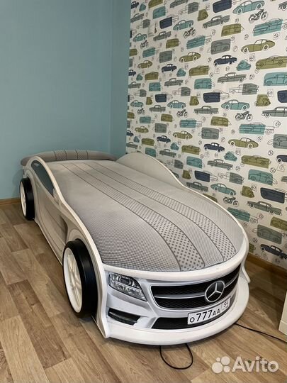 Детская кровать машина бу