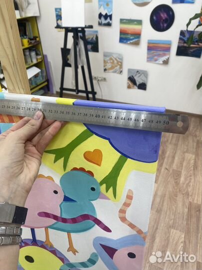 Картина акрилом 50*70