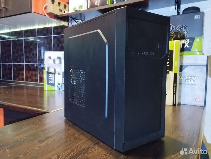 Корпус для пк компьютера. matx, идеальное сост