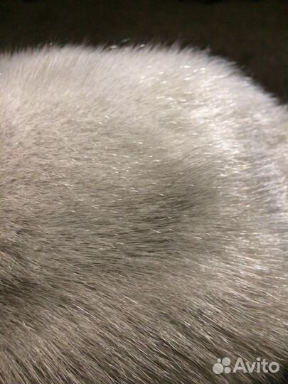 Норковый мягкий берет