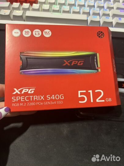 Твердотельный накопитель adata XPG 512 GB M2