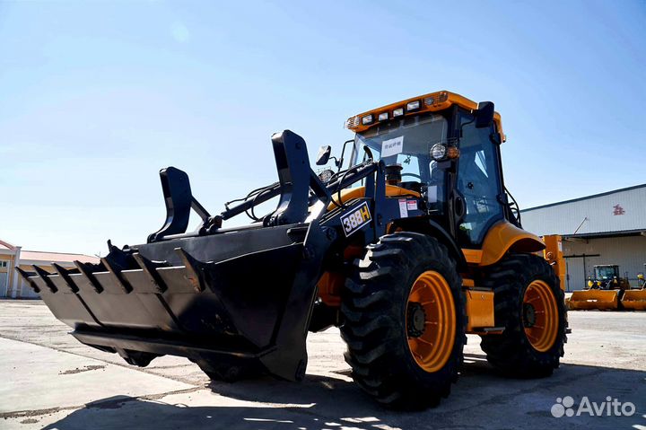 Экскаватор-погрузчик Shanmon 388H, 2024
