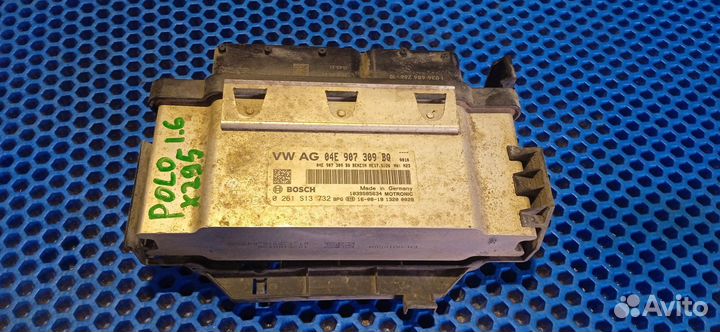 Блок управления двс Volkswagen Polo Sedan