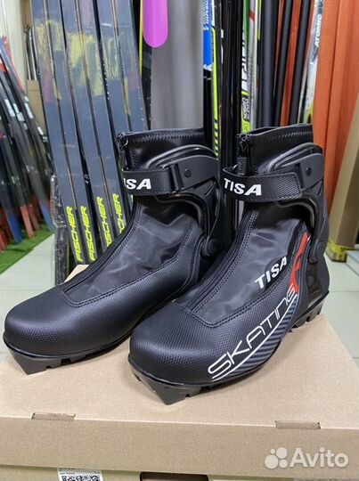 Лыжные ботинки tisa skate NNN S80018