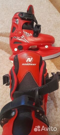 Коньки хоккейные детские 33 размер bauer