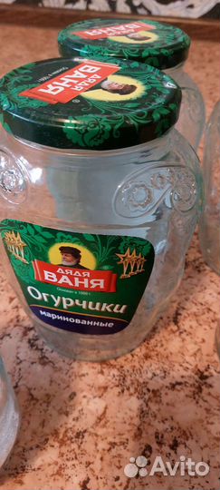 Банки стеклянные 2 л 1л