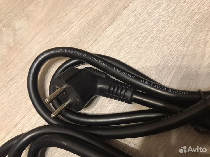 Кабель питания асика C19 3x2,5mm