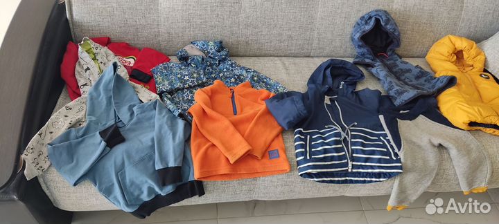 Вещи пакетом на мальчика 86 92