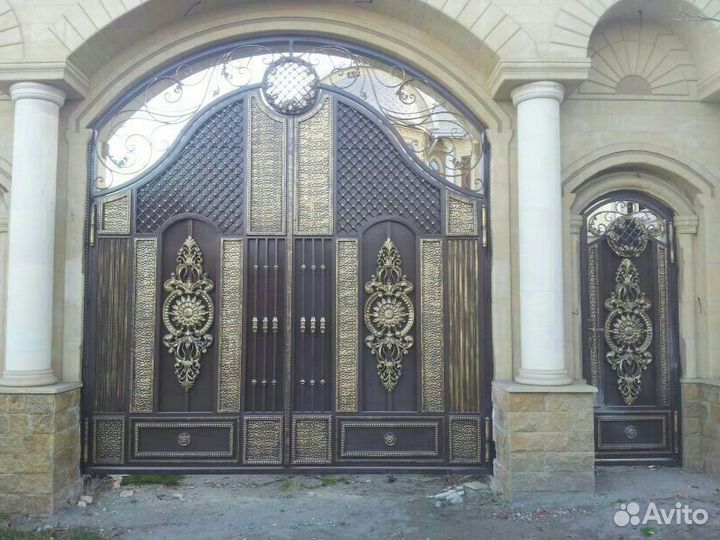 Кованные ворота