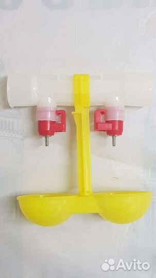 Комплект поилок 100 шт Двойные поилки