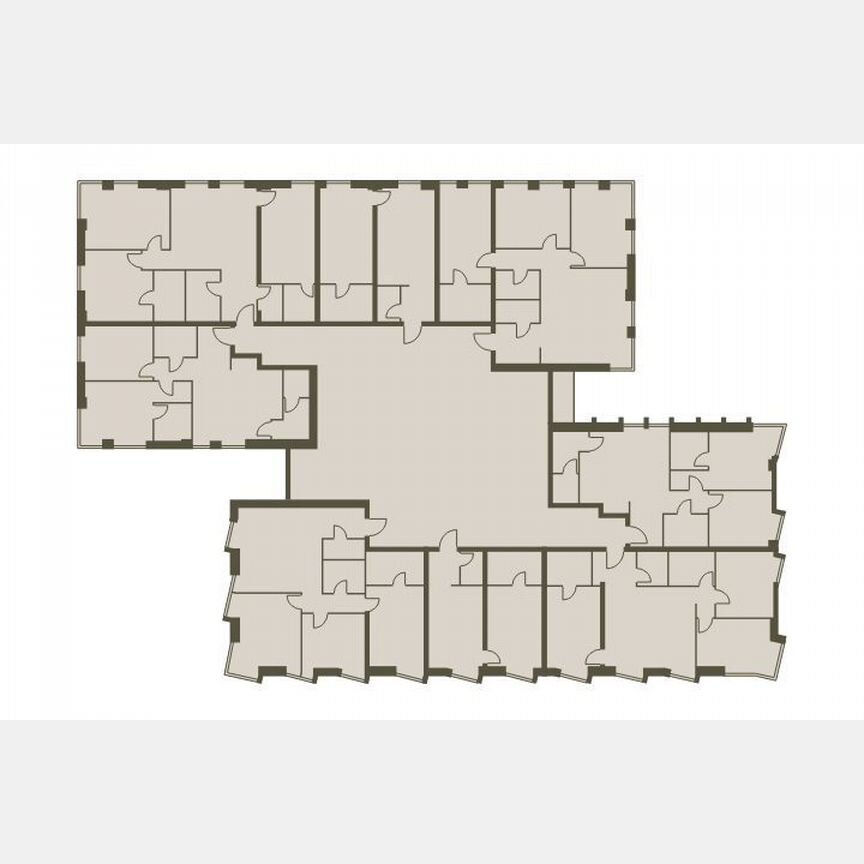 1-к. квартира, 46,4 м², 28/42 эт.