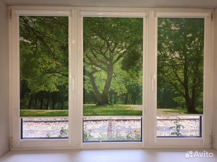 Рулонные шторы с фотопечатью