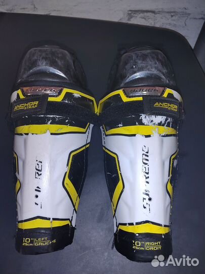 Щитки хоккейные bauer 10