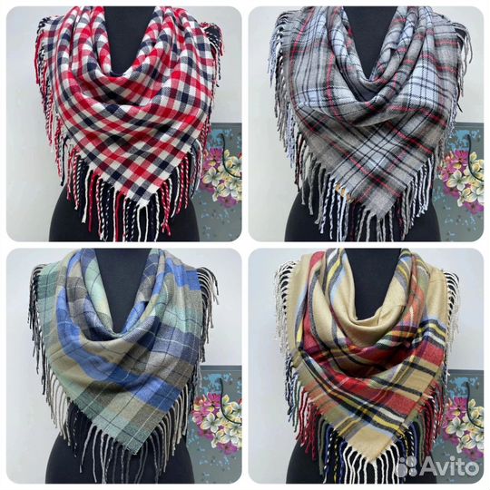 Платок шаль шарф палантин 70*70 см