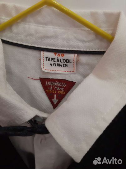 Рубашка с жилеткой на мальчика 4г