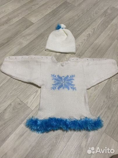 Вязаная кофта детская