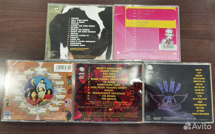 CD Aerosmith/Япония