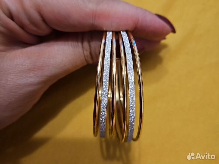 Серьги кольца бижутерия