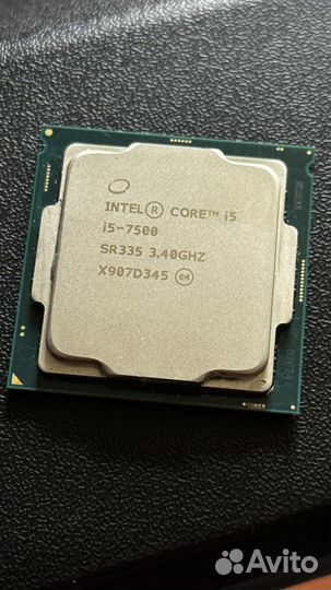 Процессор intel core i5 7500