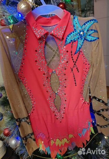 Купальник гимнастический для выступлений