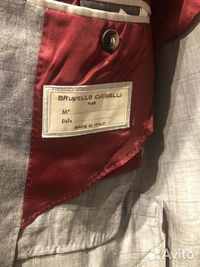 Пиджак Brunello cucinelli