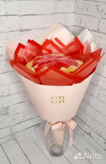 Букет из шоколадных цветов