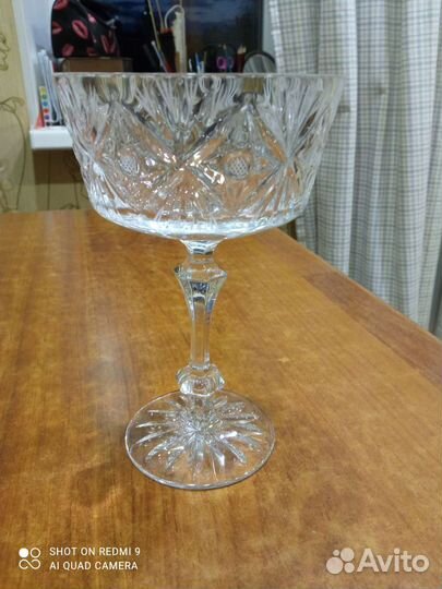 Конфетница хрусталь СССР