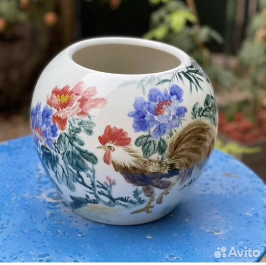 Горшок керамический. С крышками и без