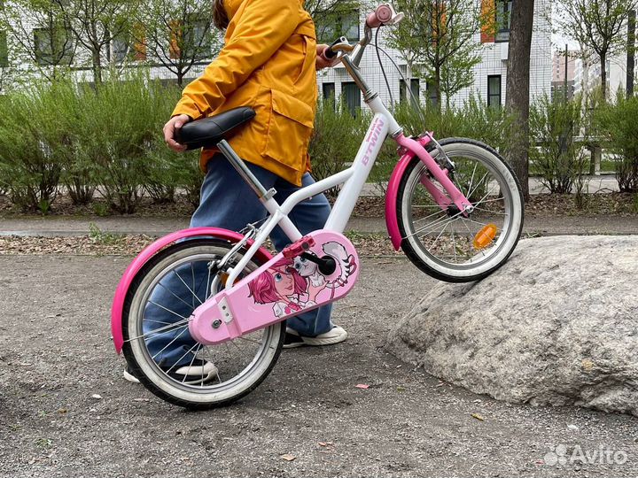 Детский велосипед btwin 16