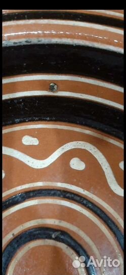 Глиняное блюдо