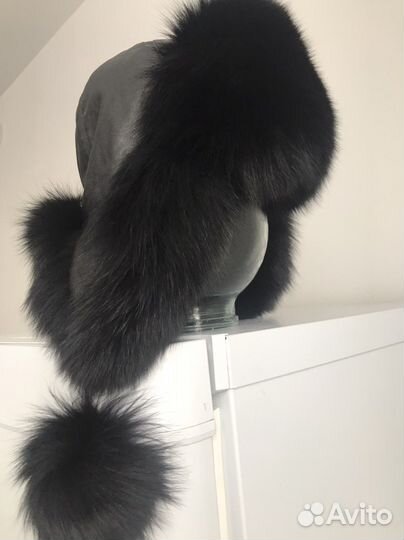 Шапка ушанка женская