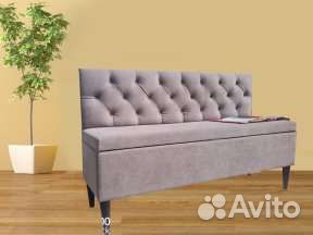 Банкетка со спинкой