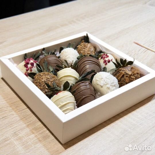 Клубника в бельгийском шоколаде