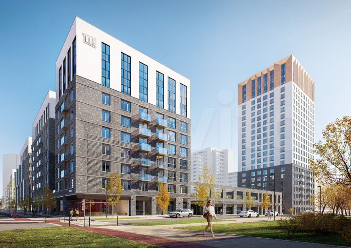 2-к. квартира, 65,4 м², 12/22 эт.