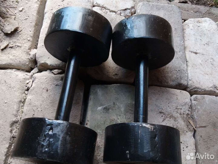 Гантели самодельные