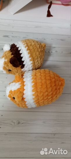 Игрушка морская свинка. Плюшевая морская свинка