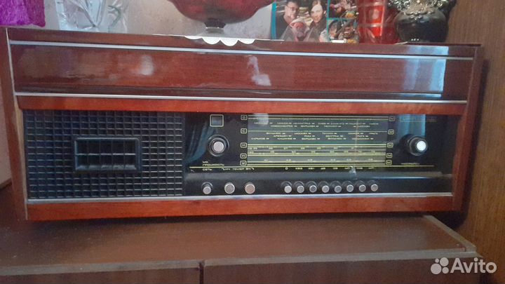 Радиола Урал-114 СССР все частоты, рабочий