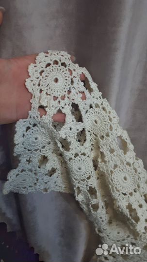 Кофта-кардиган ручной работы молочного цвета