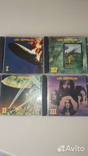 Музыкальные cd диски Led Zeppelin