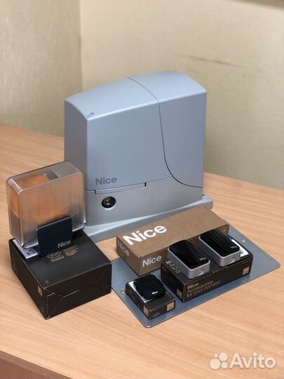 Привод для откатных ворот Nice rox600kce Комплект
