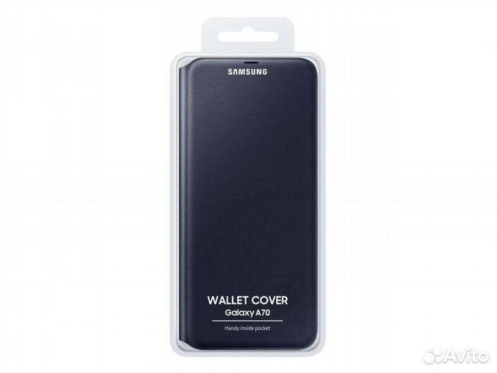 Оригинал Чехол Wallet Cover для Samsung A70
