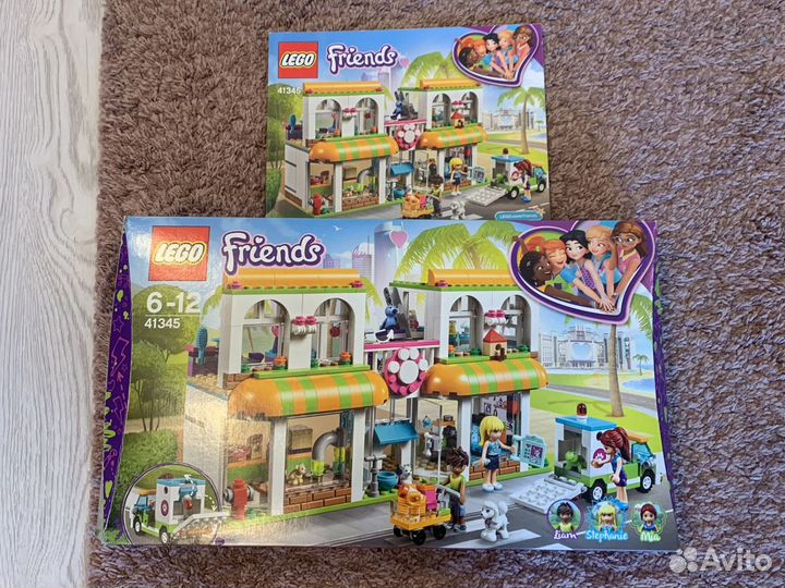 Lego Friends 41345 Клиника по уходу за домаш. жив