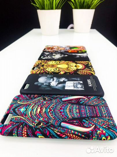 Чехол Apple iPhone, силиконовый, люминесцентный