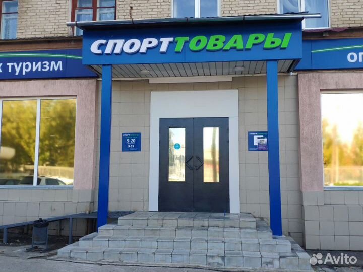 Коврик для фитнеса и йоги Larsen синий/серый