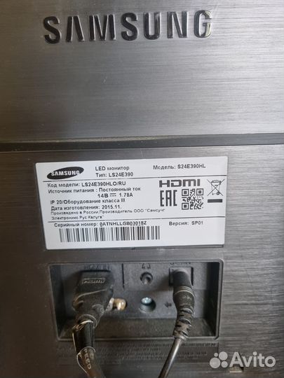 Монитор samsung 24 дюйма