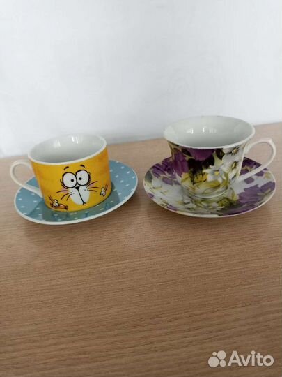 Чашка с блюдцем